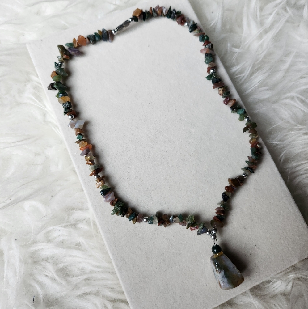 Multicolor Stone Necklace